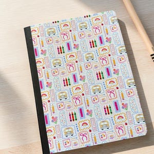 Custom Composition Notebook | School Supply Label | Back to School Notebook | Create Your Own Notebook | Cute Notebook