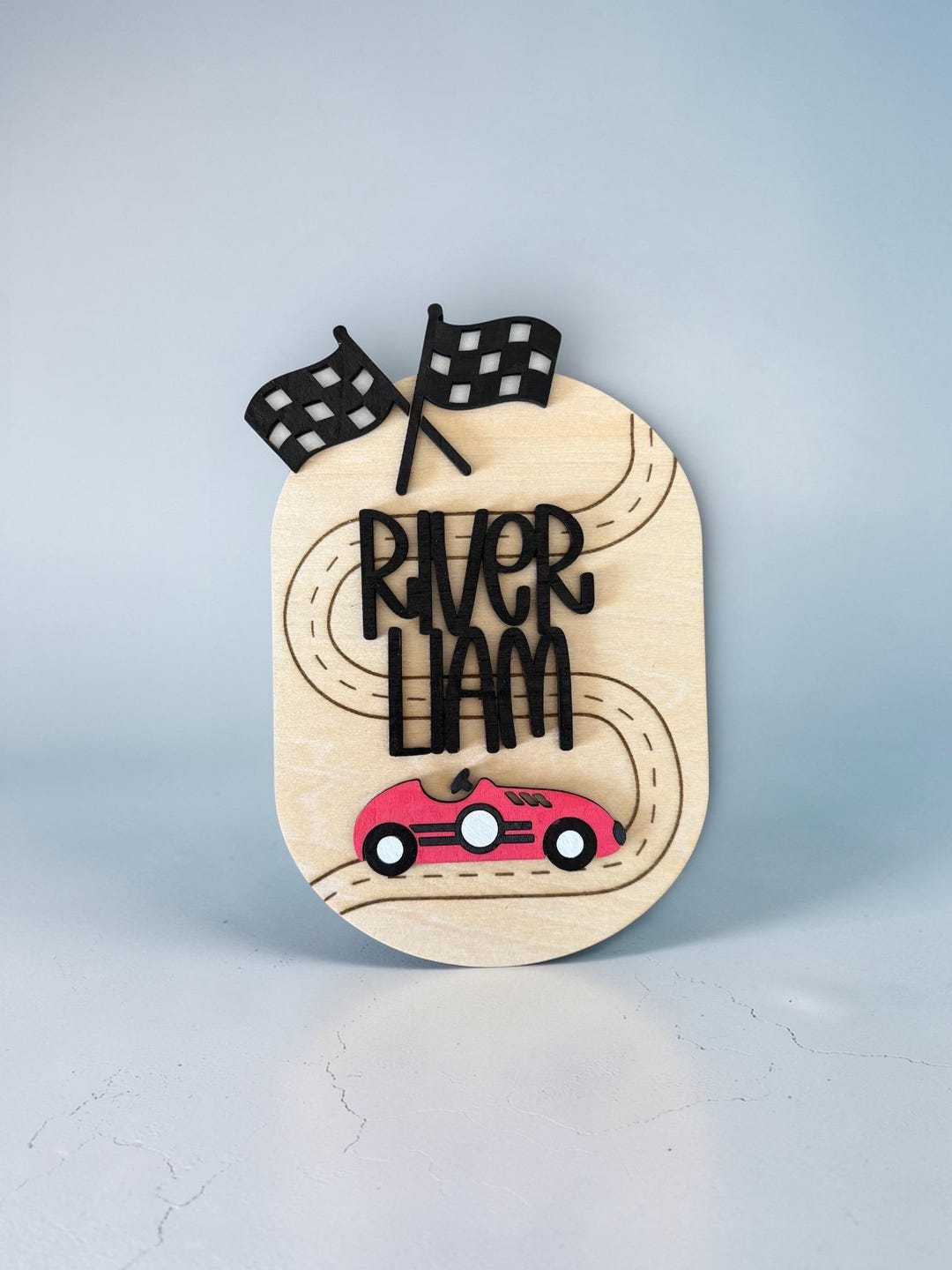 Race Car Baby Monthly Milestones – Photo Prop Set for First Year - Baby ...