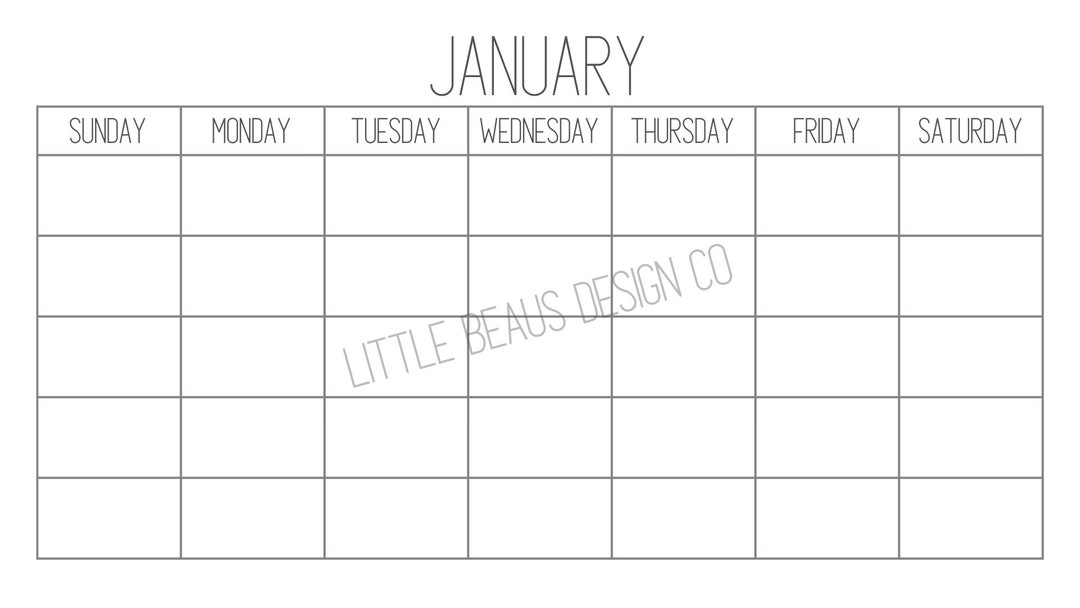 basic-12-month-printable-calendar-etsy