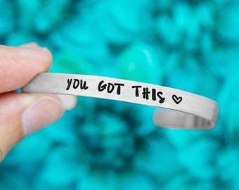 You Got This Inspirational Gifts For Best Friends, Motivational Gifts For Coworkers, Survivor Jewelry, Encouragement Gift, Grief Gift