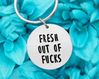 Fresh Out of Fucks Sassy Gifts For Friends, Funny Mature Gift For Girlfriends, Offensive Gift For Best Friends, Survivor Mental Health Gifts