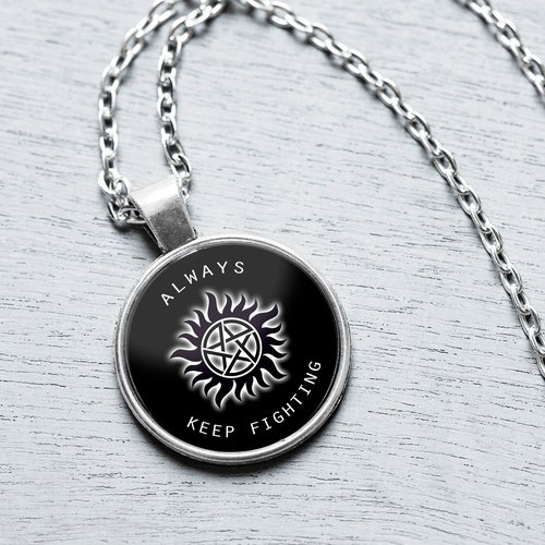 Always Keep Fighting Necklace 