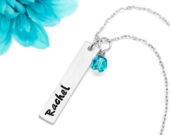 Regalos personalizados para mejores amigos, regalos de cumpleaños, collar con nombre para bebés y niños, joyería para mamá, regalos de aislamiento para novias, joyería con nombre personalizado