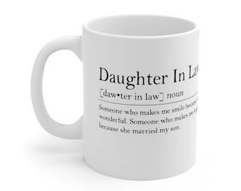 Daughter in Law Mug - Etsy