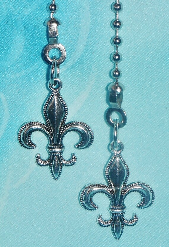 Fleur De Lis Saint Metal Intricate Decorative Small Etsy