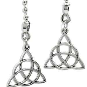 Set of Two ~ Triquetra/Trinity Celtic Knot Design Decorative ~ Ceiling Fan Pulls  Great Gifts!!!