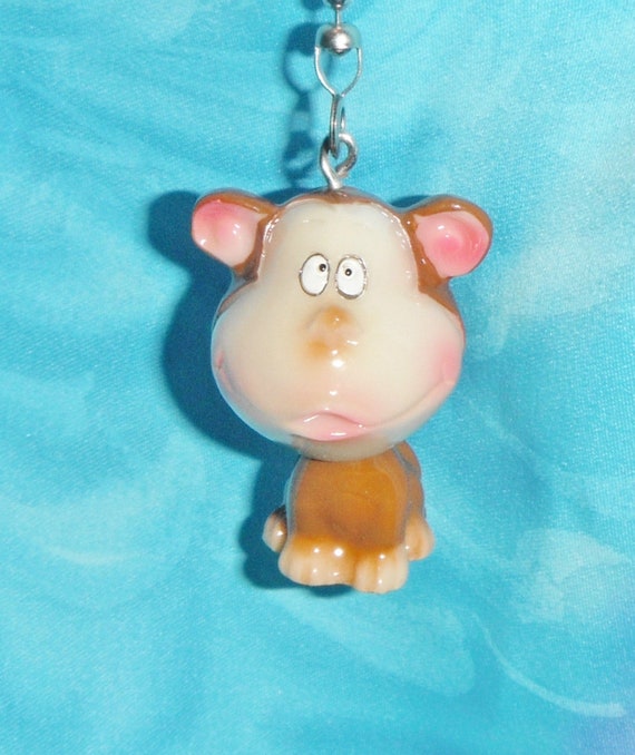 Adorable Funny Monkey Zoo Bobblehead Brown Ceiling Etsy