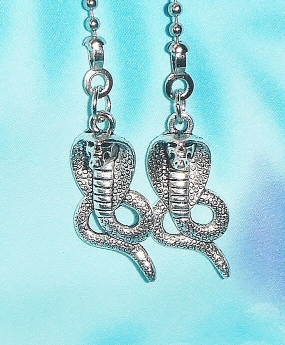 Set Of Two Skull Cobra Snake Goth Death Metal Ceiling Fan Etsy