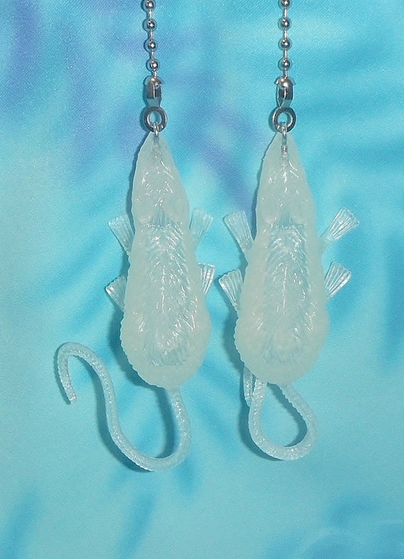 Set Of Two Rat Goth Custom Ceiling Fan Pull Chains Israel Goth Custom Ceiling Fan Pull Chains, Custom Ceiling Fan Pulls