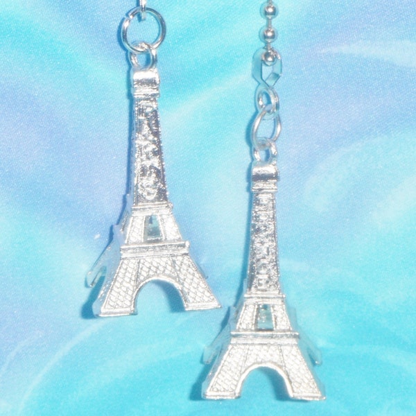 Set of Two - Eiffel Tower France - Ceiling Fan Pull Chains  Great Gifts!!!