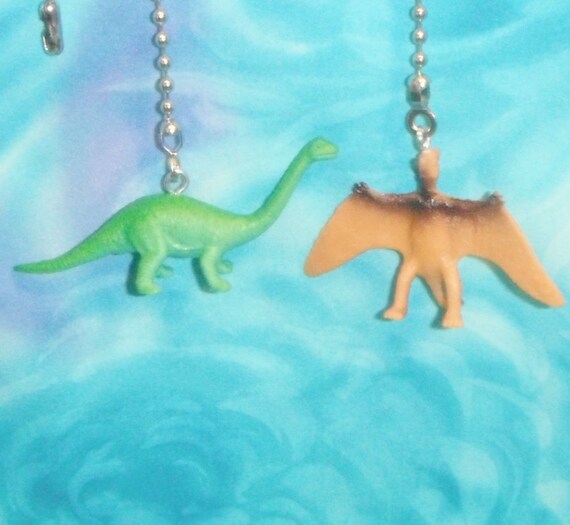 Set Of Two Brontosaurus Pterodactyl Dinosaur Ceiling Fan Etsy