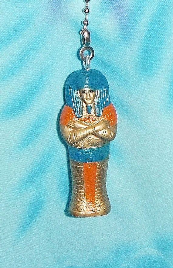 Egyptian Mummy Egypt Sarcophagus Ceiling Fan Pull Chain Etsy