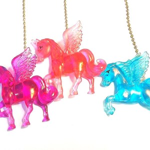 Choose Your Cute Unicorn! ~ Pink Blue Purple ~ Fantasy Plastic ~ Ceiling Fan Pull Chains Great Gift