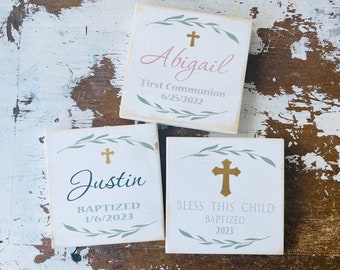Religious Gifts, Baptism Gift, Gift For Baby, Christian Gifts, Wall Cross, Baptism Cross, First Holy Communion Gift, Confirmation Gift