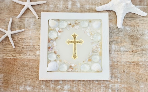 Baptism Cross, First Communion Cross, Confirmation Gift, Religious, Wedding Cross, Baptism Gift For Boy, Baptism Gift For Girl, Godparent