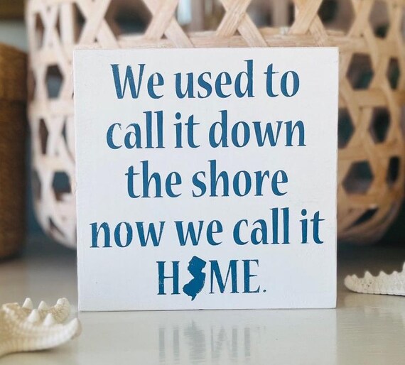New Jersey Sign, New Jersey Beach, Sign, New Jersey Gift, Jersey Shore, Down The Shore, Parkway Exit, NJ Beach, Shore House, Jersey Girl