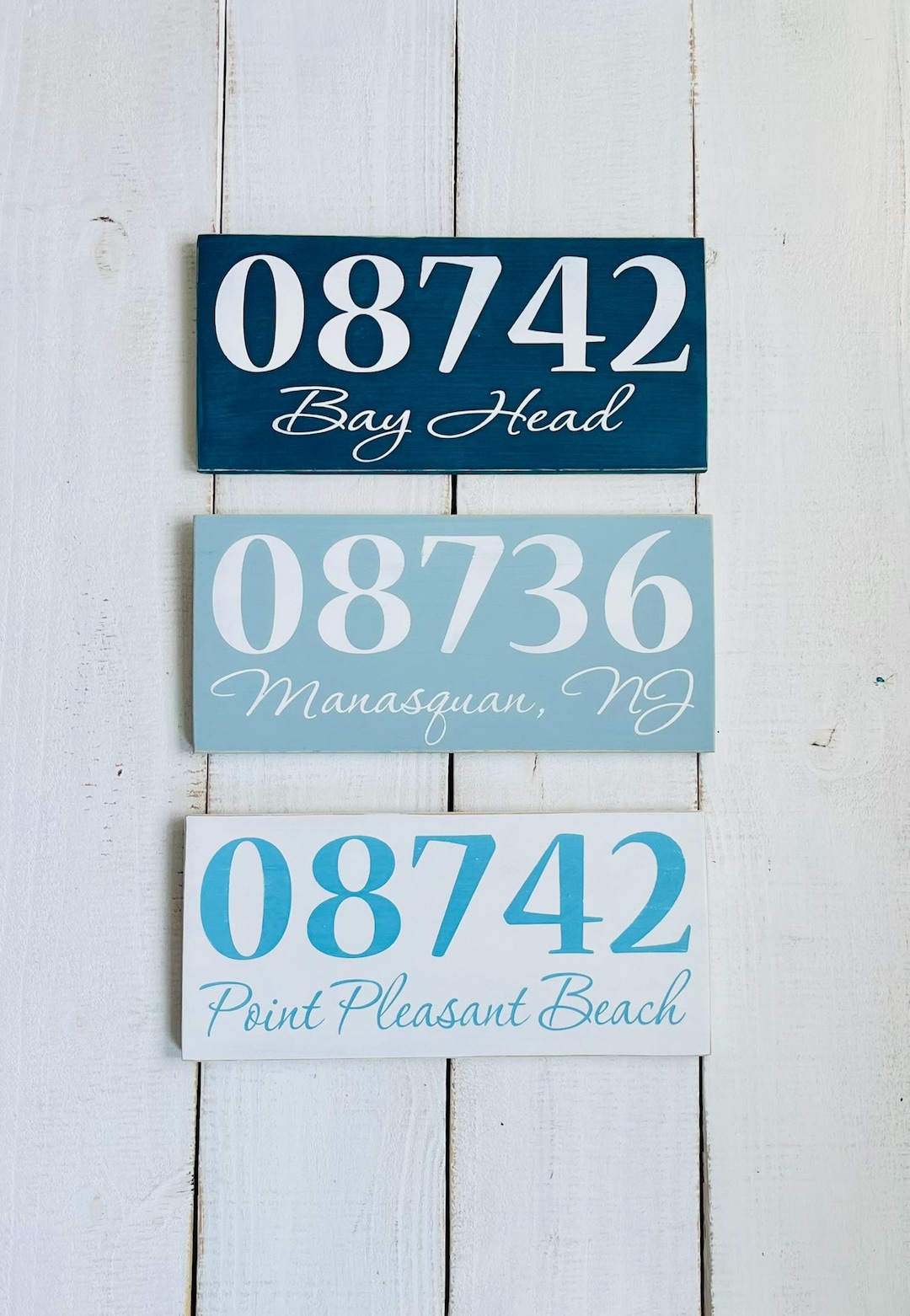 Home Zip Code Signs Custom Zip Code and Town Name Sign, Wood Sign, Beach House, New Home ...