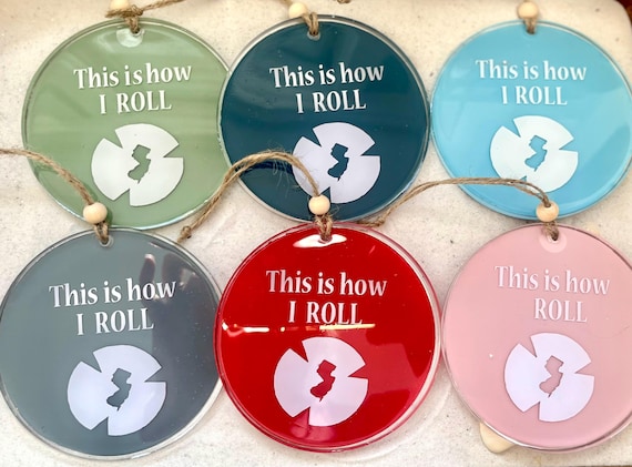 New Jersey Pork Roll Ornament, New Jersey Ornament, Down The Shore, Jersey Shore, New Jersey Gift, Coastal Christmas, Pork Roll Taylor Ham