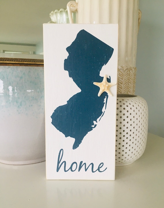 New Jersey Sign, Wood Sign, New Jersey Wood Sign, Jersey Shore Town, Jersey Girl, Down The Shore Everything's Alright, NJ Christmas Gift