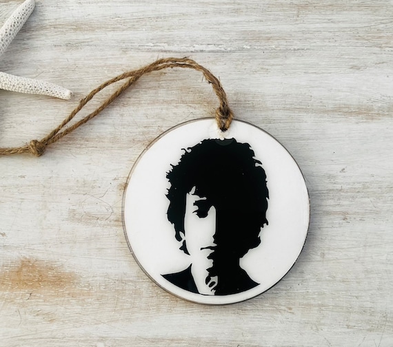 Bob Dylan Ornament, Bob Dylan Picture, Bob Dylan Gift, Christmas Ornament, Holiday Decor, Music Room, Collectables, Highway 61