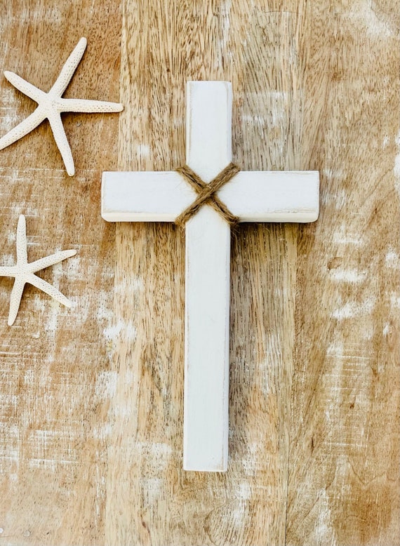 Nursery Cross, Cross For Children's Room, Wood Wall Cross, Kid's Room, Religious Gift, Baptism, First Holy Communion, Wedding, Christian