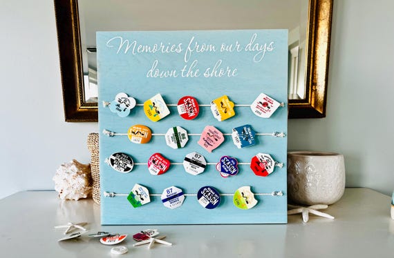 Ready To Ship! Beach Tag Display, Beach Badge Holder, Badge Badge Display, Beach Badge Holder, Custom Beach Badge Sign, New Jersey, Shore