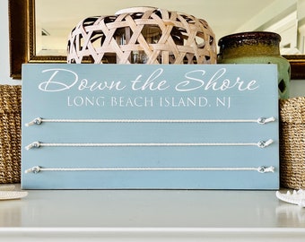 Beach Badge Display, Beach Tag Holder, Badge Badge Holder, Beach Tag Display, Custom Beach Badge Sign, New Jersey, Beach Tag Sign, Shore