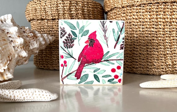 Cardinals Appear When Angels Are Near Wood Sign, Love and Loss, Sympathy Gift