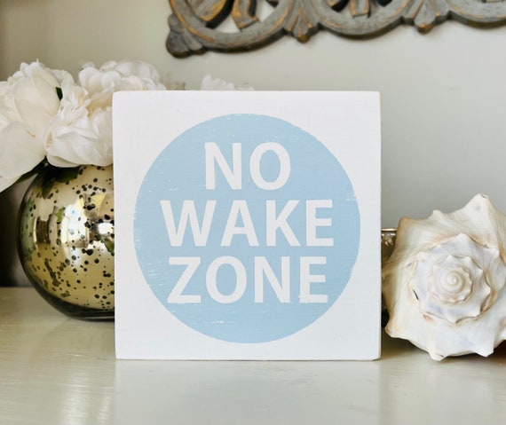 No Wake Zone Sign, Wood Beach Sign, Baby Boy, Little Surfer, Stay Wild Ocean Child, Kids Bedroom, Baby Shower Gift, Beach Baby, Nautical, NJ