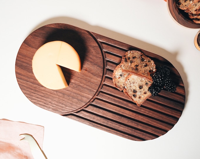 Ray Serving Board- Cheese Board - Charcuterie Platter - Bread Board - Serving Tray