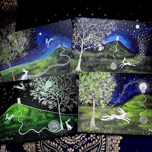Avalon Karten, Glastonbury Tor, Mystische Karten, Karten, Heiden, Druiden, Heilige Orte