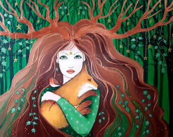 pic Wicca God And Goddess Art etsy