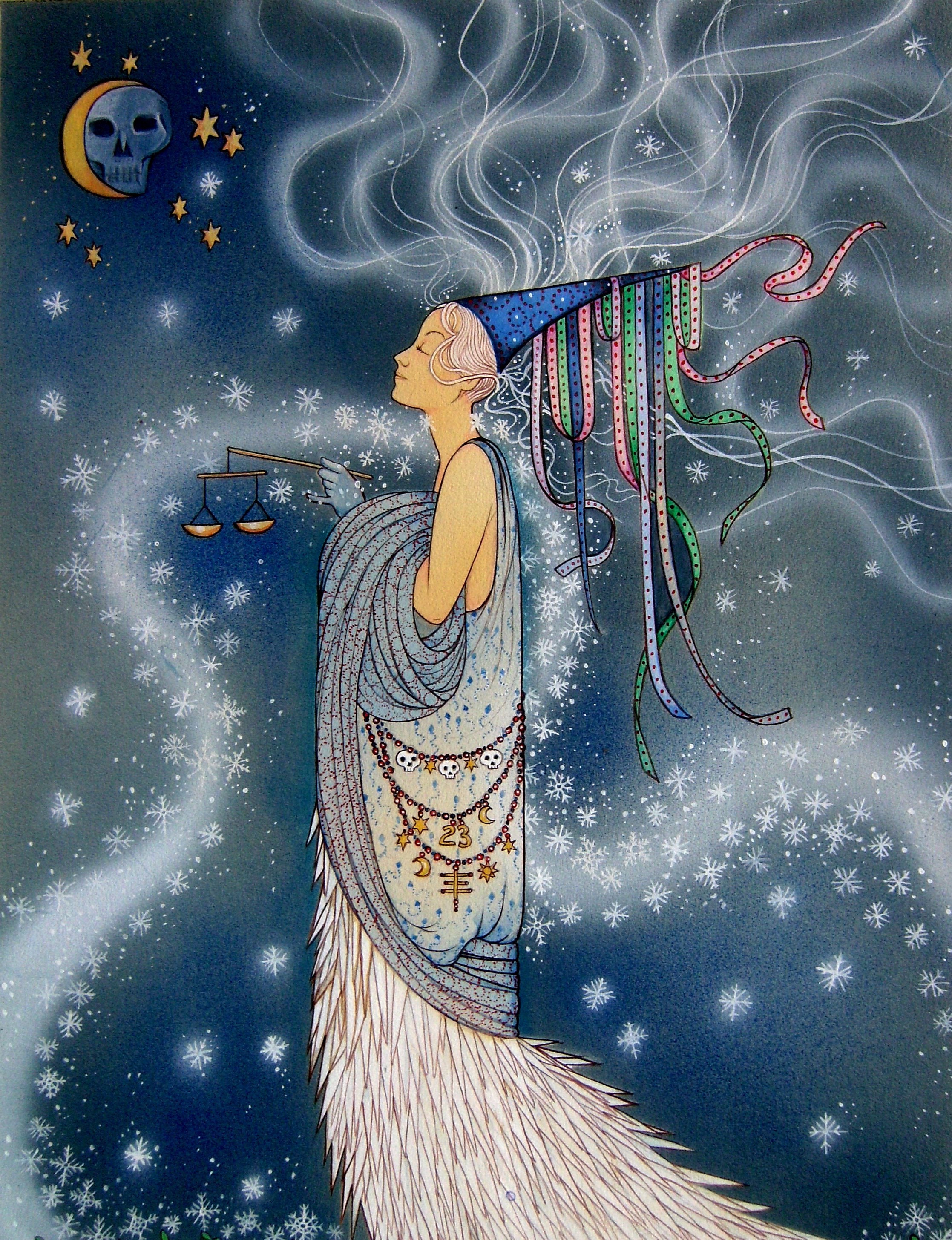 Snow goddess of CHIONE (Khione)