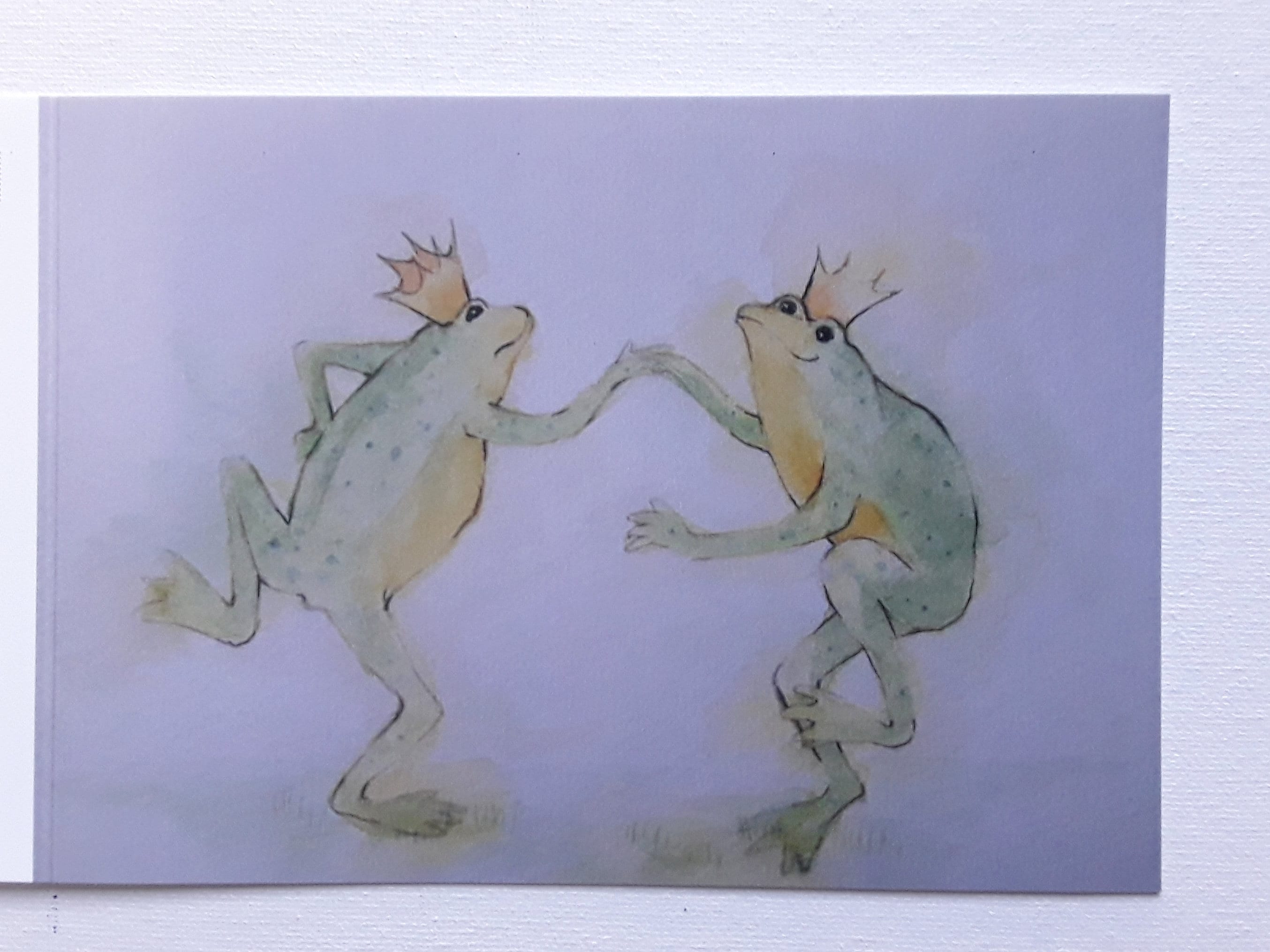 Dancing Frogs - Frog Card - Frog Card