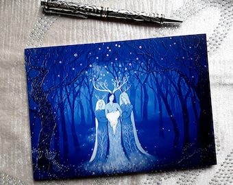 Cartes de déesse - nouvelle carte mère - païenne - wicca - déesse mère mystique