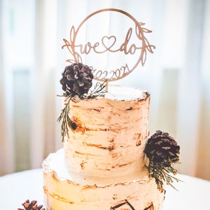 We do wedding cake topper, Boho Cake Topper, Rustic wedding cake topper, Lesbian wedding cake topper, Boho wedding cake topper,
