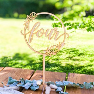 Beach-themed wedding table numbers, Tropical centerpieces, Wedding Table Numbers, Beach Wedding Decor, Wedding Centerpieces