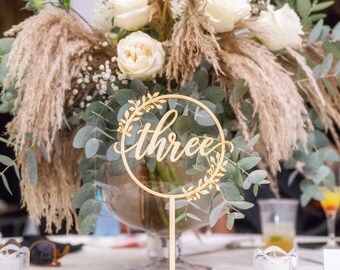 Rustic table numbers, Rustic centerpieces for weddings, Rustic wedding table numbers, Rustic wedding decor, Wooden table numbers, Rustic