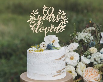 30th anniversary cake topper
