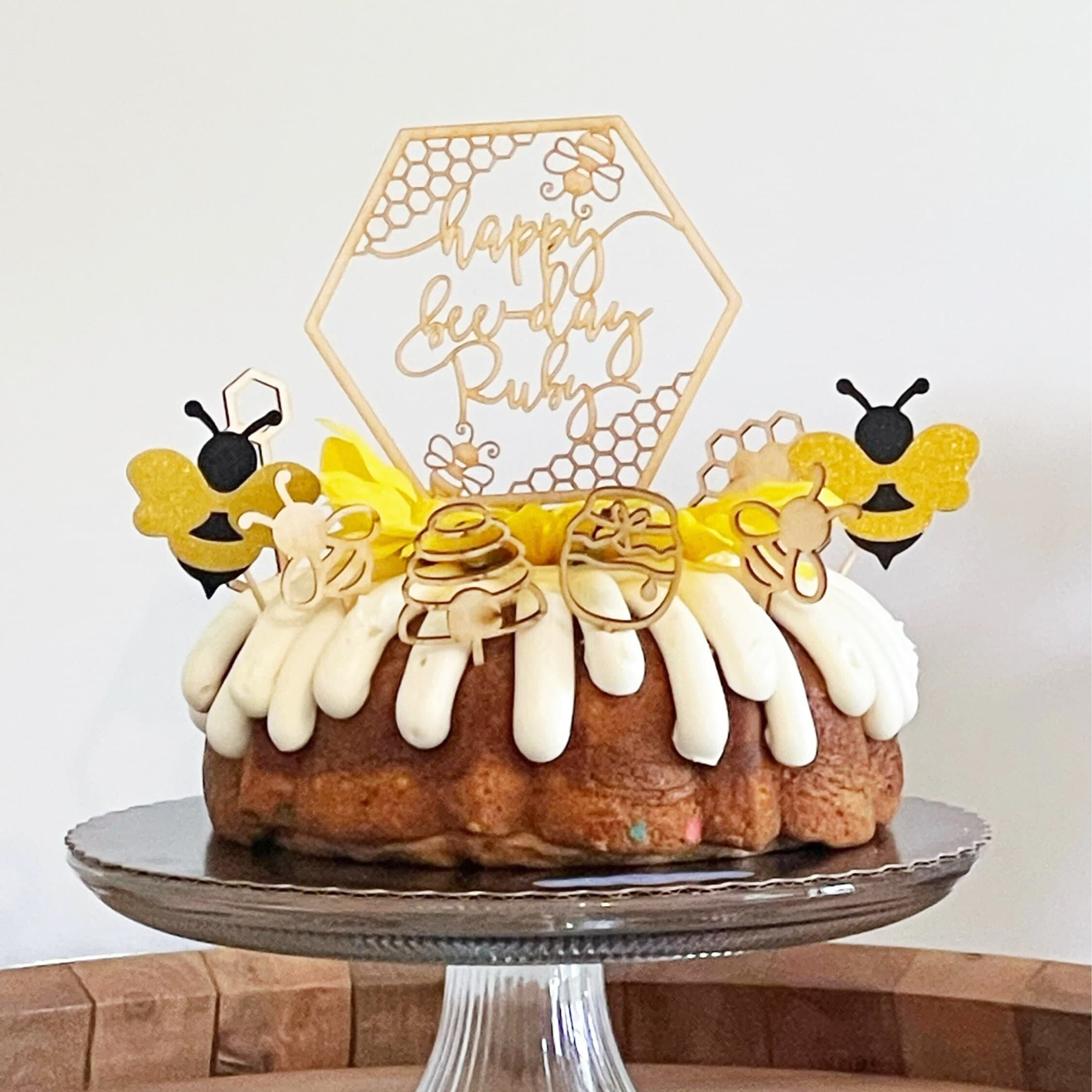 Bumble Bee First Birthday, Bumble Bee Cake Topper, Bumble Bee Party  Decorations, Fun to Bee One, Sweet as Can Bee, Bee Smash Cake Topper -   Norway