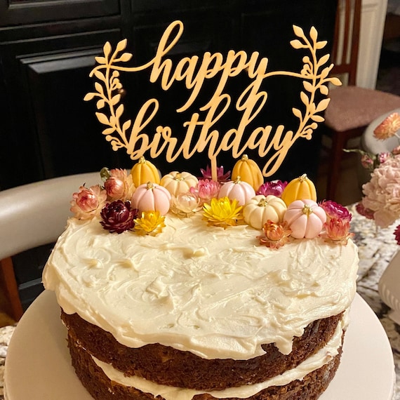 Generic Décoration de gâteau de joyeux anniversaire, Fête À Thème D' anniversaire à prix pas cher