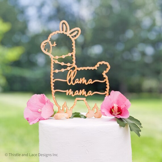 Llama mama hotsell baby shower decorations