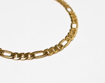 Gold Figaro Bracelet