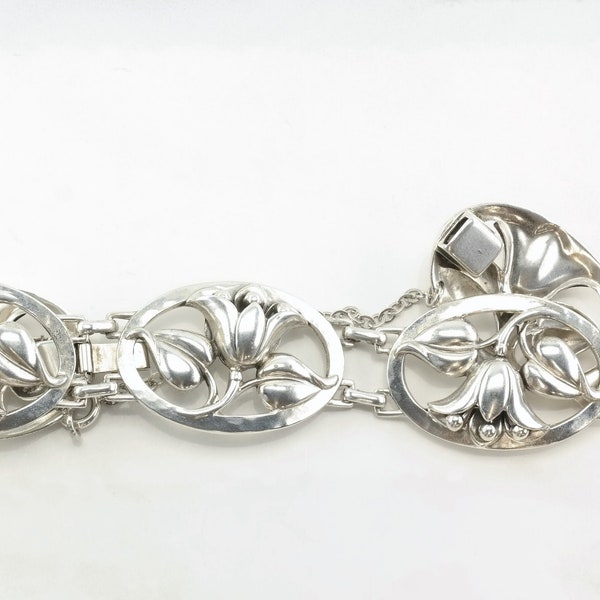 Norseland Sterling Silver Link Bracelet