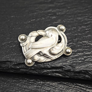 Georg Jensen 111, Bird Brooch Sterling Silver