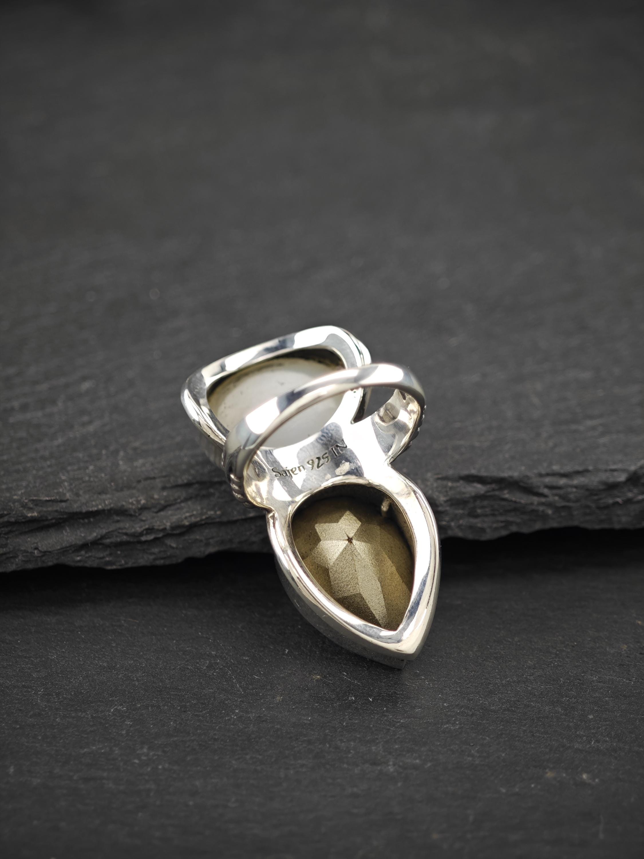 Sajen レインボー ドゥルージーリング スターリングシルバー - Etsy 日本