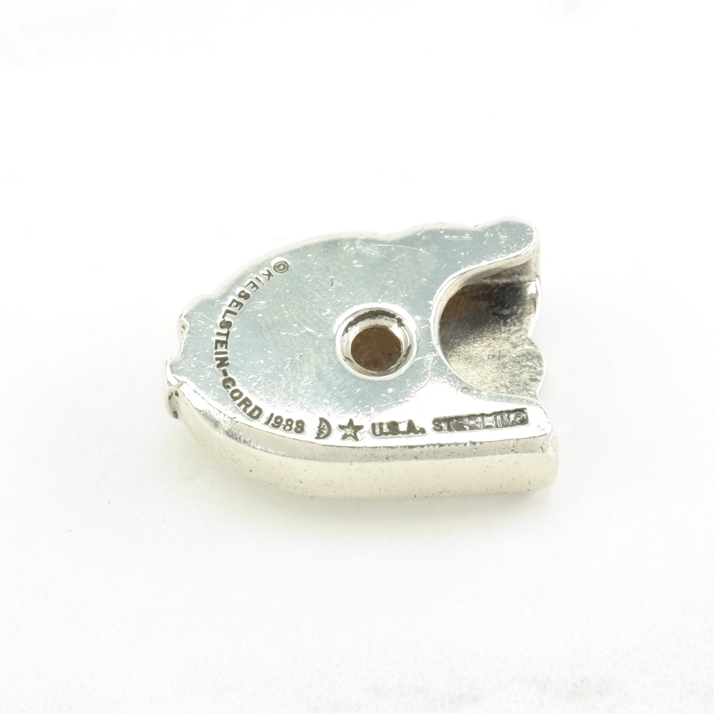 Barry Kieselstein Cord Belt Tip Sterling Silver Accessory 