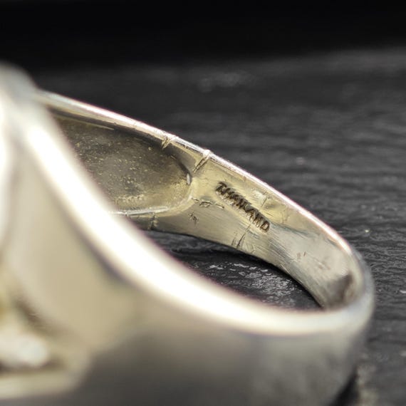 Gemstone Ring: Sterling Silver with Multicolor St… - image 8