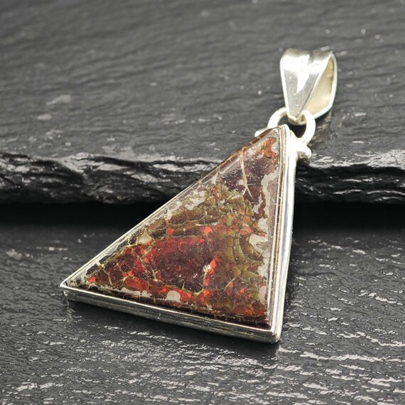Ammolite Pendant Sterling Silver P3036