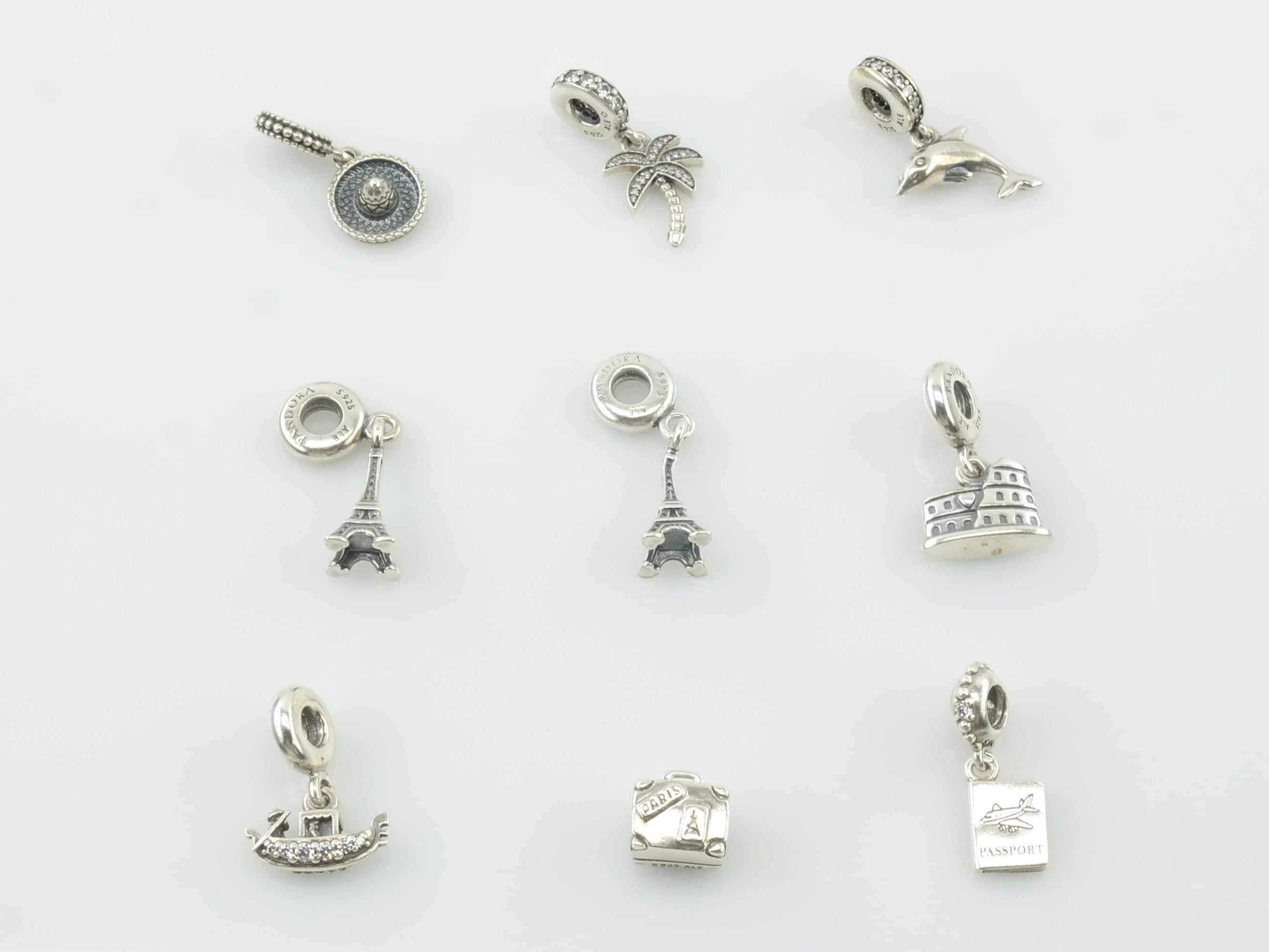 Choice of Vintage Pandora Sterling Silver Charm